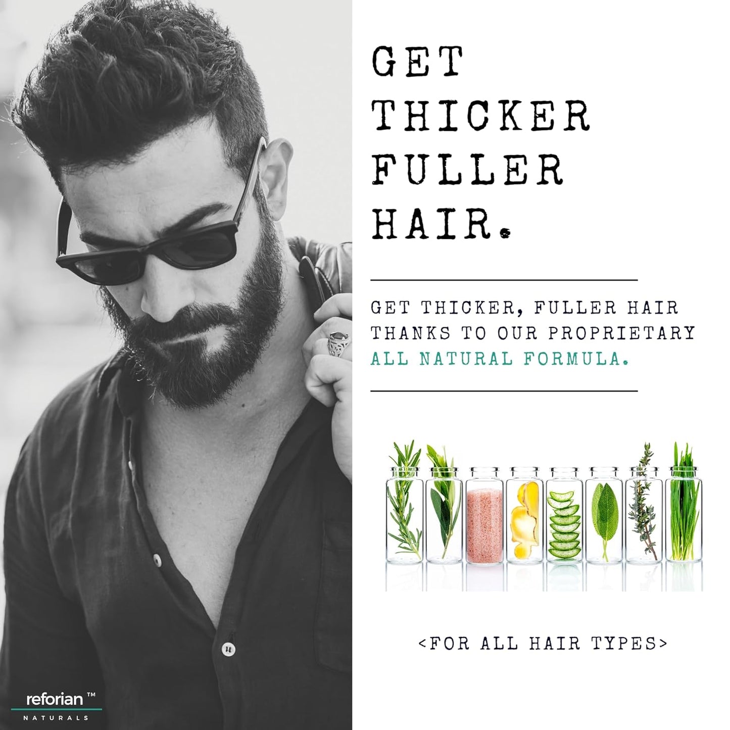 Anti Dandruff Shampoo for Men Tea Tree Oil Shampoo for Dandruff Treatment Natural Zinc Shampoo for Thinning Hair Thickening Shampoo for Men Hair Loss Mens Biotin Shampoo