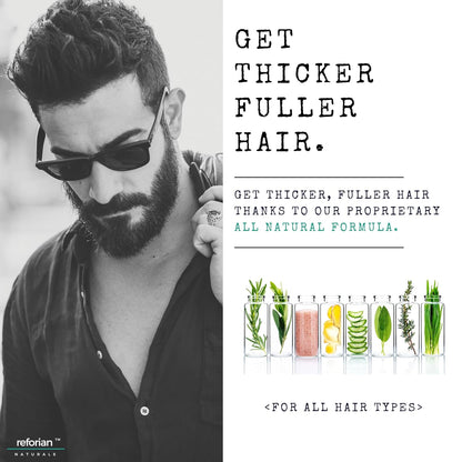 Anti Dandruff Shampoo for Men Tea Tree Oil Shampoo for Dandruff Treatment Natural Zinc Shampoo for Thinning Hair Thickening Shampoo for Men Hair Loss Mens Biotin Shampoo