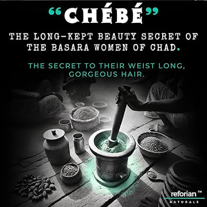 Chebe Butter for Hair Growth Products for Black Hair with Castor & Biotin Hair Butter for Hair Growth