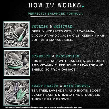 Chebe Butter for Hair Growth Products for Black Hair with Castor & Biotin Hair Butter for Hair Growth