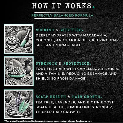 Chebe Butter for Hair Growth Products for Black Hair with Castor & Biotin Hair Butter for Hair Growth